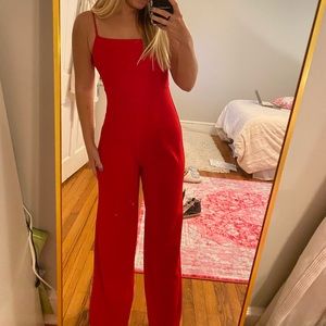 Red jumpsuit from urban outfitters